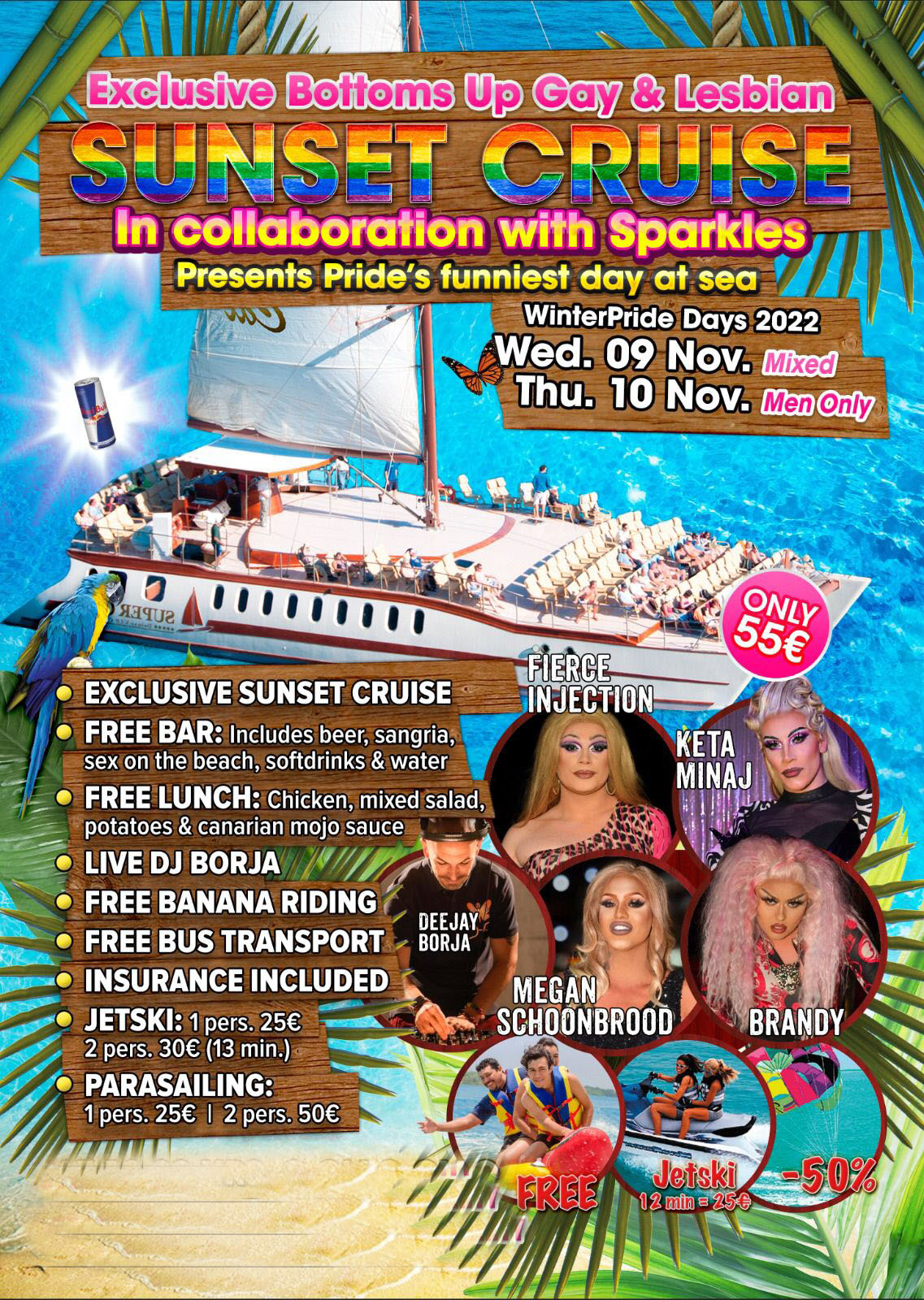 Gay Boat Party - Winter Pride Maspalomas 2023